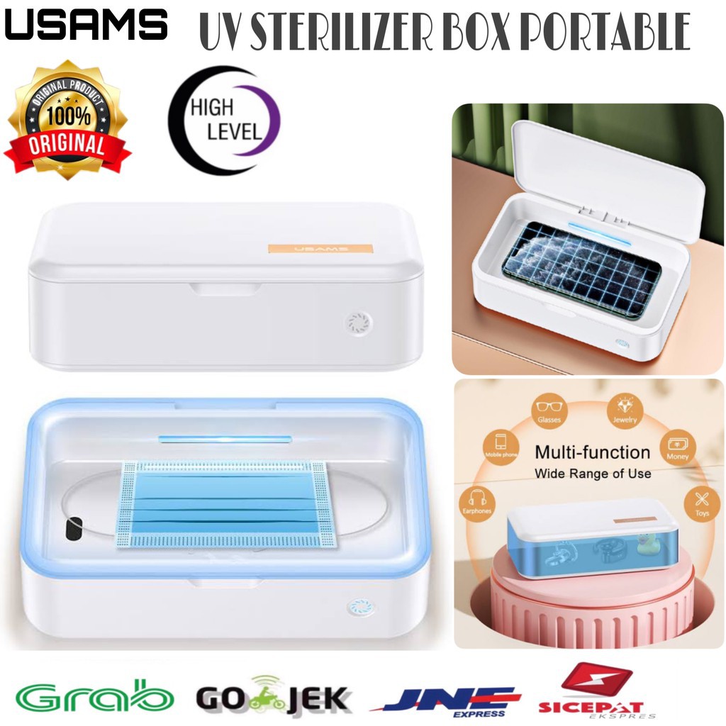UV STERILIZER BOX MULTIFUNGSI / ALAT STERIL PORTABLE USAMS ORIGINAL