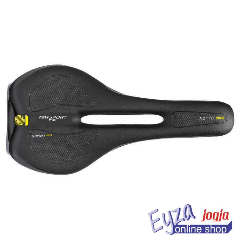 NEW ORIGINAL TaffSPORT Jok Sadel Sepeda Kulit Soft Pad Race Style - 2354H