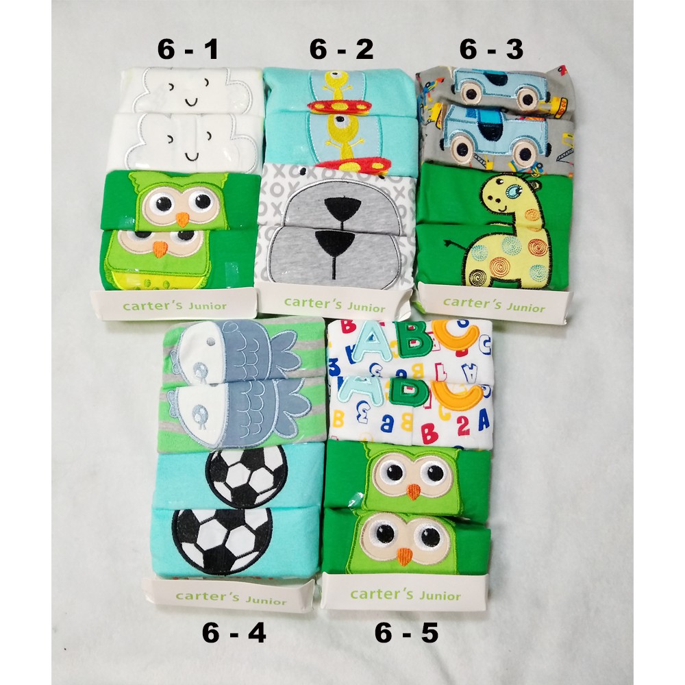 Sz 6-12 M 1 set Piyama Bayi Cater Pajama Boy setelan cowo baby caters laki