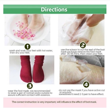 EFERO FOOT MASK PEEL OFF (TERBUKTI) peeling exfloating foot mask AMPUH