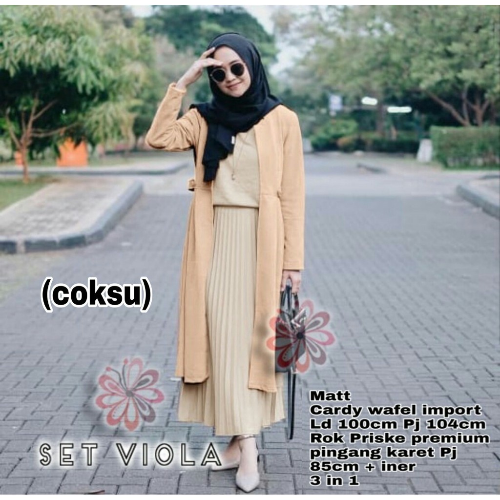 Set Viola 4 WARNA