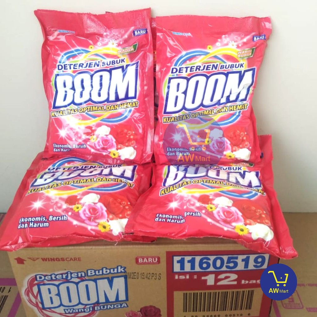 Boom Detergent 315 gr (Dari Pabrik Langsung!!) Sabun Boom Deterjen Bubuk