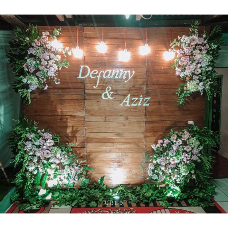 Dekorasi Engagement Tunangan Wedding Akad