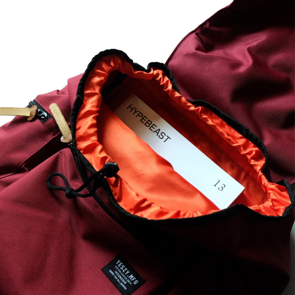 YESZY.MFG - Living Maroon Backpack