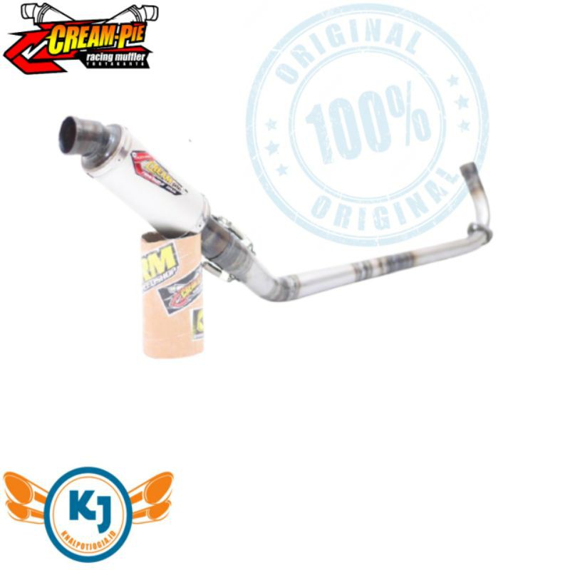 knalpot creampie jupiter z bulat plat almu original racing jogja juraganknalpotjogja