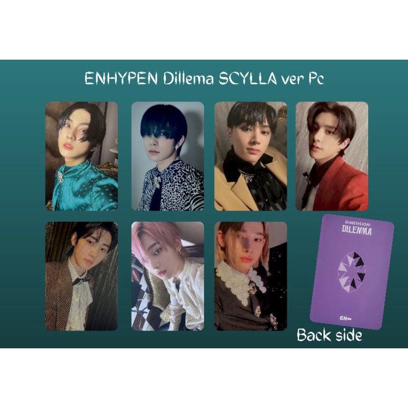 ENHYPEN Dillema SCYLLA pc / Photocard unofficial