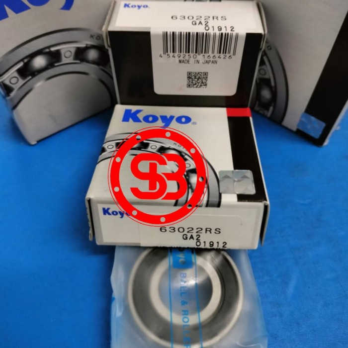 BEARING 6302 2RS / 6302 2RS C3 KOYO JAPAN ORIGINAL