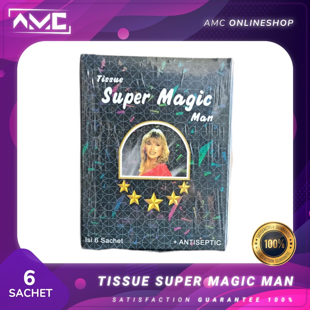 Tisu Tissue Magic - Super Magic Man