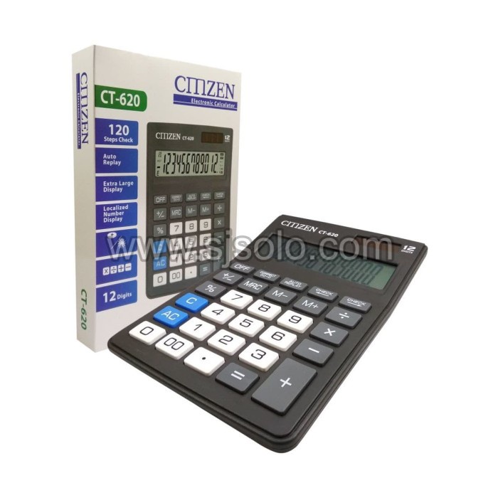 

Kalkulator CMZEN CT-620 CT620 Dekstop Calculator 12 Digit