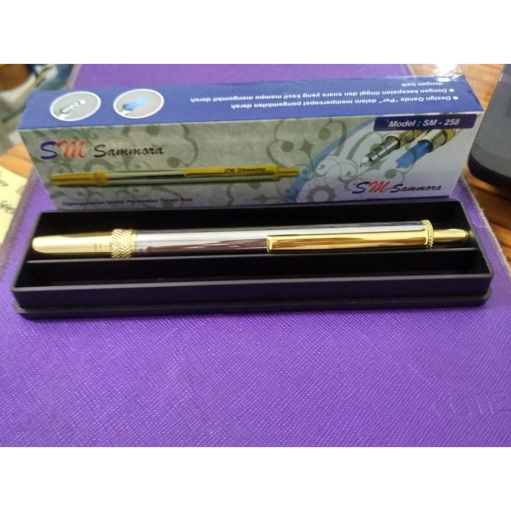 Pen Bekam Sammora Silver / Lancet Medilance 21G / Lancet Sammora 21G