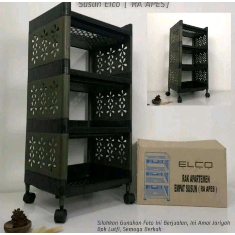 RAK 4 SUSUN/RAK SERBAGUNA ELCO/RAK APARTEMEN