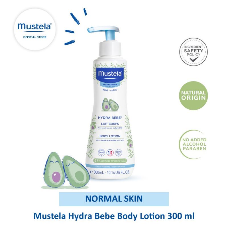 Mustela Hydra Bebe Body Lotion 300ml- exp : 062024