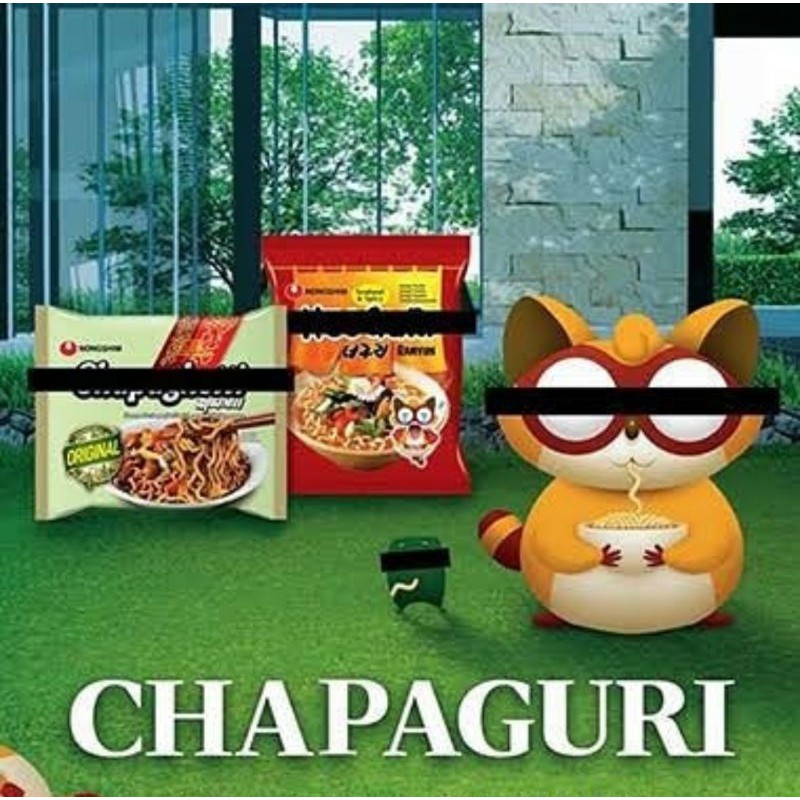 

Chapaguri (Chapaghetti + Neoguri Ramyun) From Parasite Edition