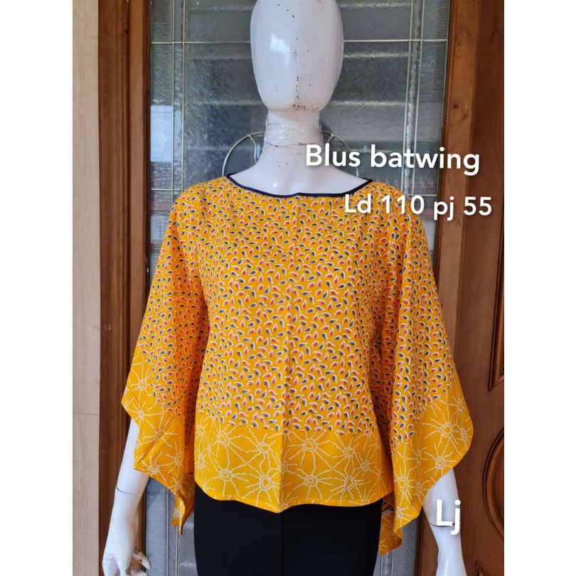 Blus parisa #2 matt katun paris  batik solo atasan modern