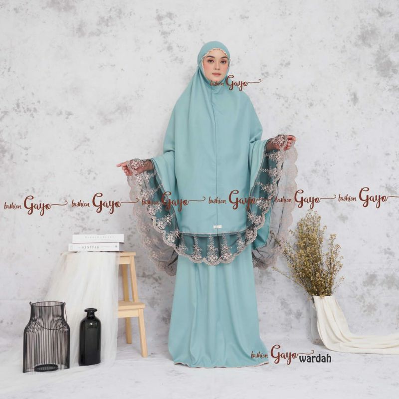 Mukena Maghli | Mukena Murah | free emas 0,025 gram | Mukena Katun
