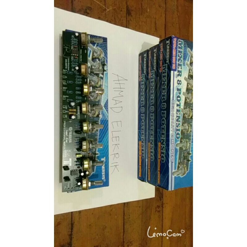 Kit Mixer 8 Pot Yamaha Tunersys