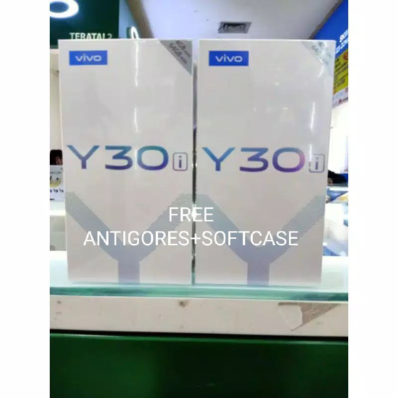 Vivo Y30i Ram 4gb/64gb Baru Garansi Resmi.Bisa kirim Grab/Gosend