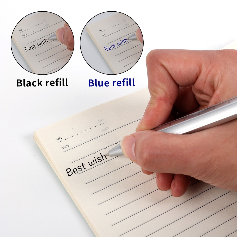 Pulpen Gel Roller 0.5mm Multifungsi Bahan Plastik Untuk Stationery Sekolah / Kantor
