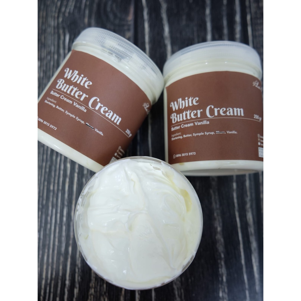 

NO RHUM BUTTER CREAM 250 GR (WHITE, MOCHA, DAN CHOCO)