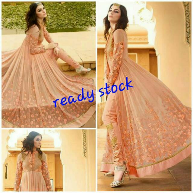 Preloved Baju india anarkali salwar kameez india ready