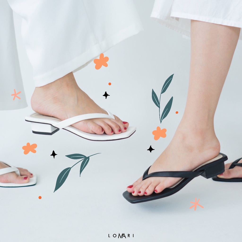 VOILA SERIES LOMARI 3CM - Sandal Heels Wanita