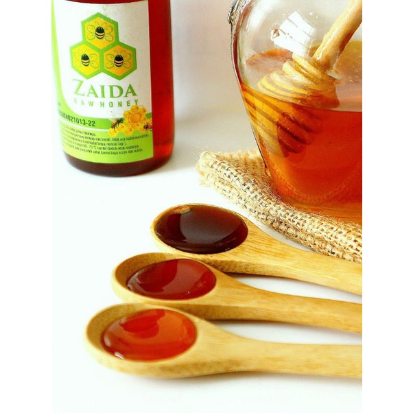 Madu hutan asli-madu mentah-Raw honey Zaida-300 gr