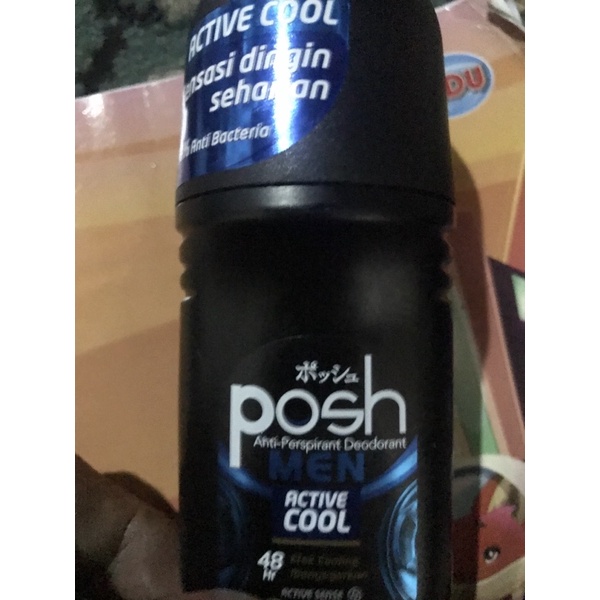 posh men active cool deodorant