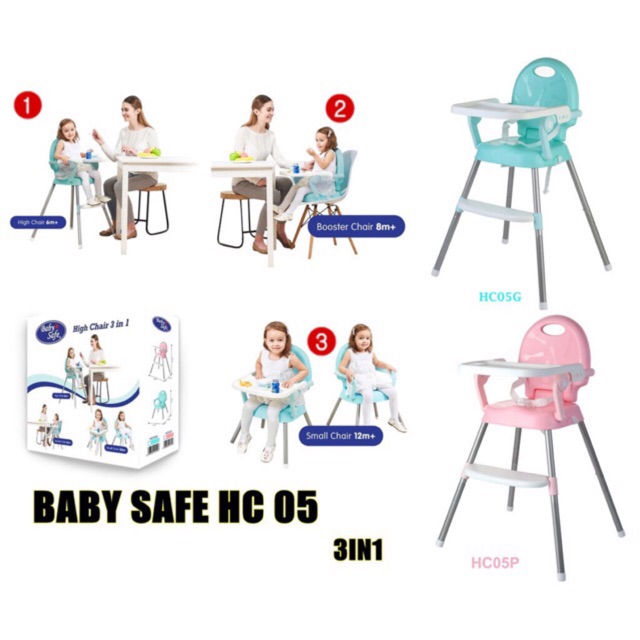 Baby Safe 3in1 High Chair