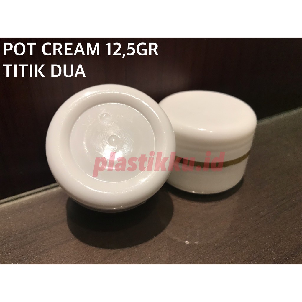 POT CREAM TITIK DUA 12,5 GR / POT KRIM TITIK 2 12,5GR / POT KRIM KEMASAN KOSMETIK ORIGINAL