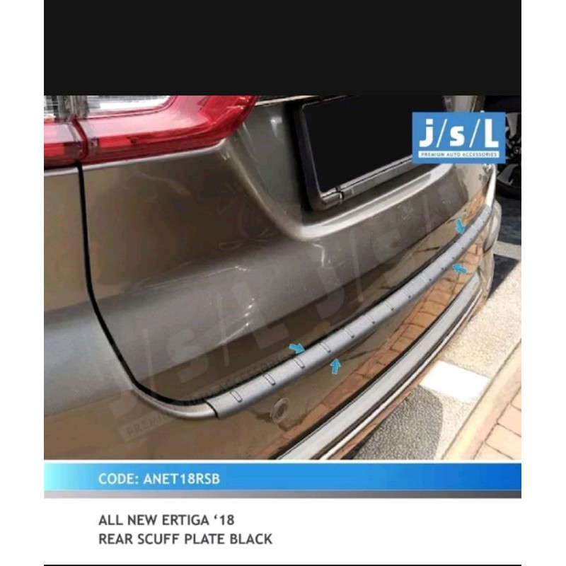 sill Plate Belakang/Scuff plate all new Ertiga
