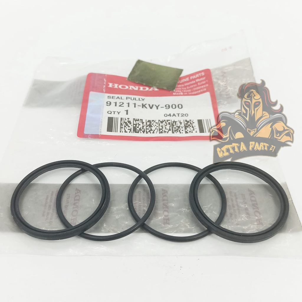 SEAL ORING SET PULLY HONDA KVY KUALITAS ASLI ORIGINAL HONDA AHM PRESISI BAHAN BERKUALITAS KARET LENTUR TIDAK MUDAH KERAS TIDAK MUDAH MELAR TIDAK MUDAH PUTUS DAN DIJAMIN AWET BEAT KARBU BEAT FI SCOOPY KARBU VARIO 11O KARBU VARIO 110 FI VARIO 125 VARIO 150