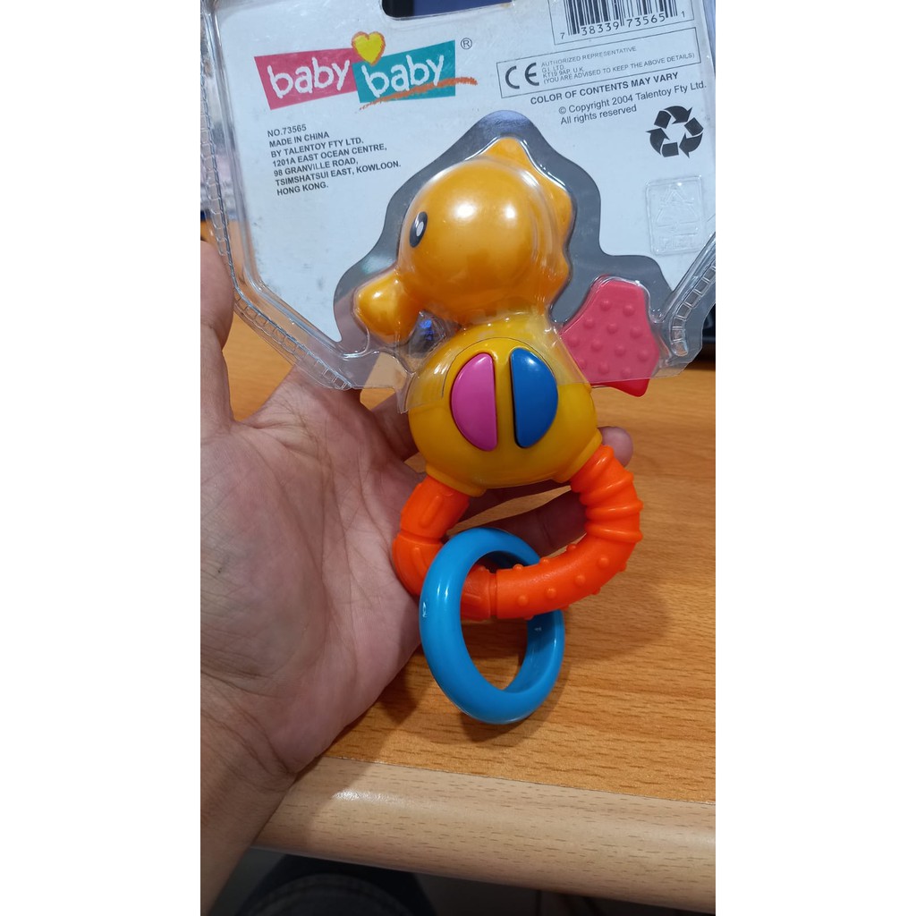 Baby rattle pony pal ca290 (3M+)/mainan anak