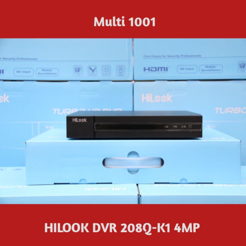 DVR HILOOK 8 CHANNEL 4MP 208Q-KQ(S) 5in1 Original Hilook By Hikvision