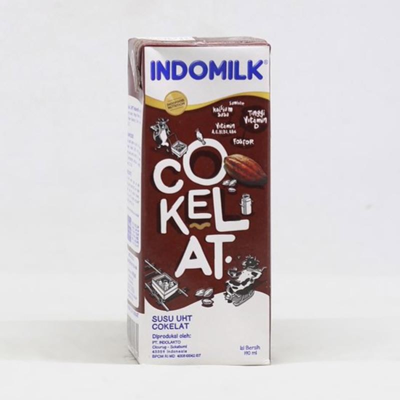 

INDOMILK COKLAT @200 ML ( 1 DUS )