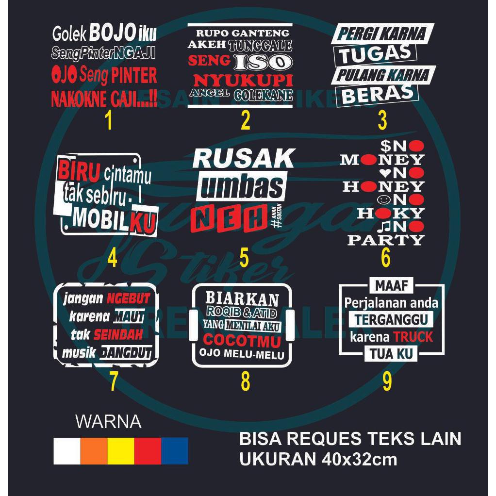 Ide 23 Kata Kata Lucu Sopir Truk