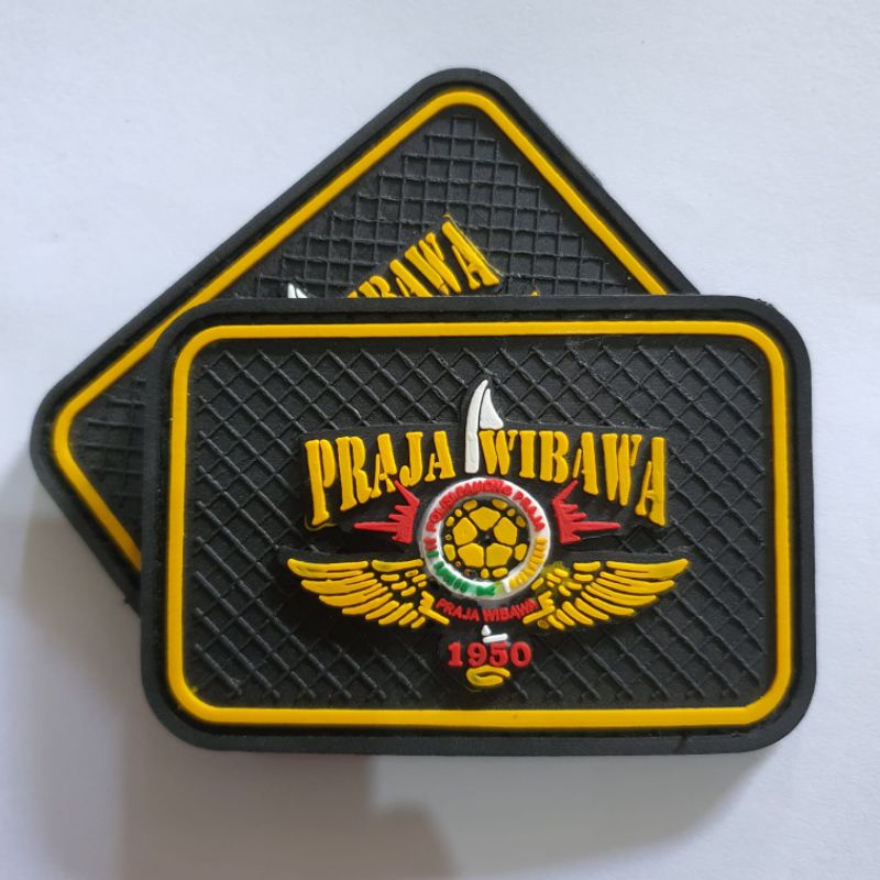 patch rubber logo pol pp praja wibawa - rubber patch sartpol pp - tempelan emblem karet