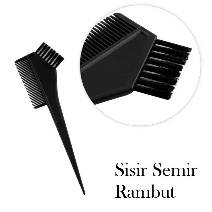 SET Mangkok + Sisir Semir Rambut (Sisir Semir + Mangkok)