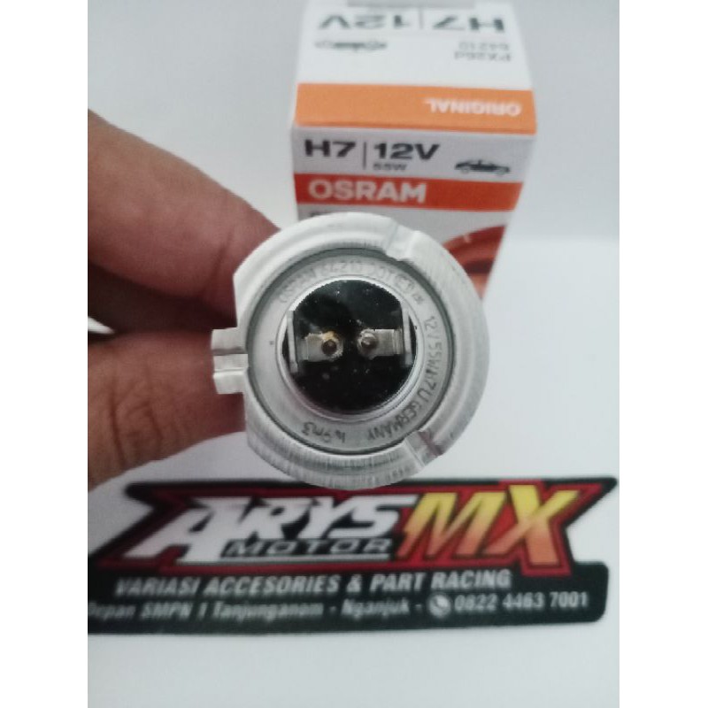 LAMPU DEPAN MOTOR H7 OSRAM
