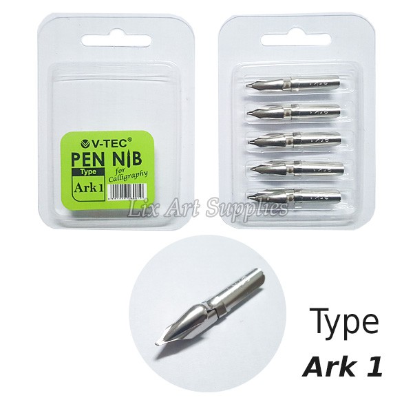 

V-Tec Comic & Caligraphy Pen Nibs Type ARK