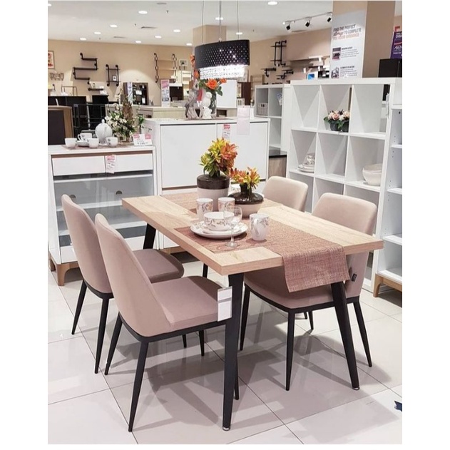 Meja makan informa milgen meja makan set