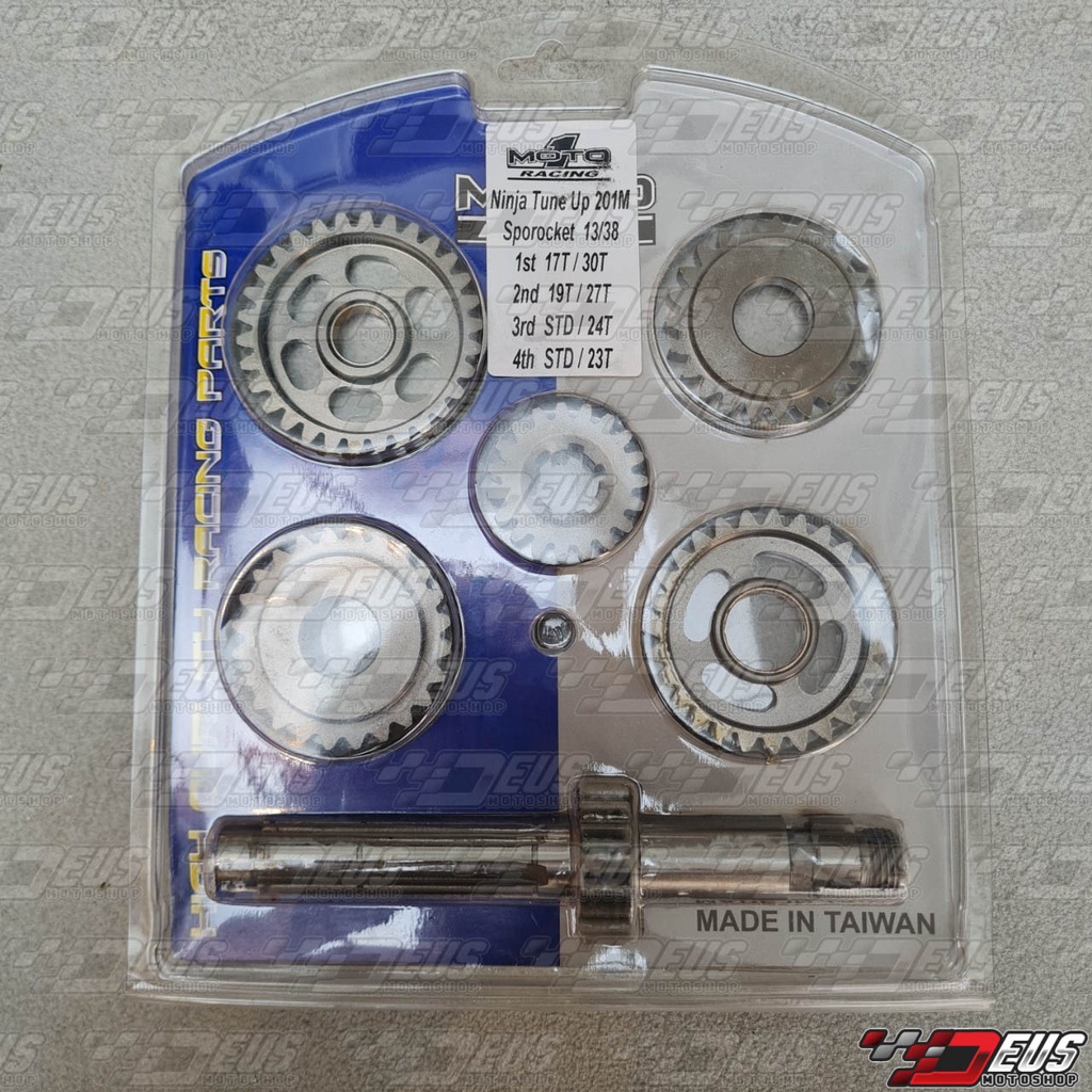 Girbok Rasio Moto1 Ninja R / SS / RR Tune Up 201m / Gearbox Racing