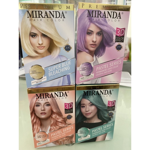 Miranda Hair Color ( Cat Semir Rambut Permanen ) Pastel Series