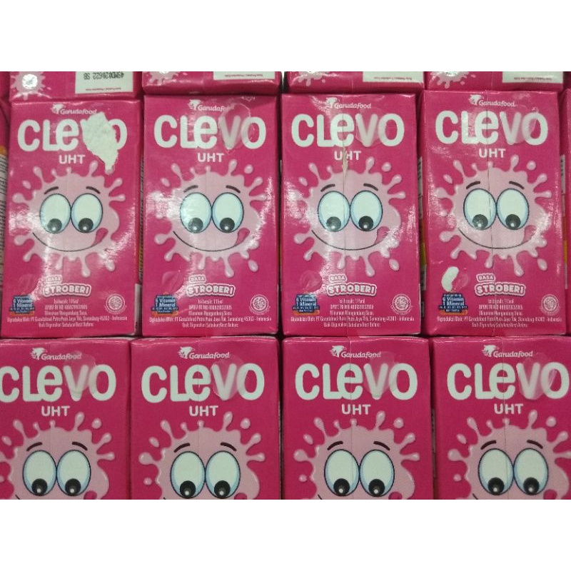 

Clevo Susu UHT Stroberi 110 ml