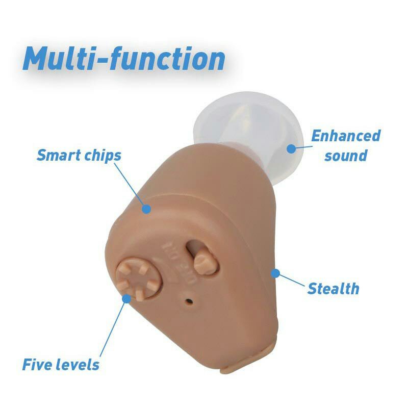 TaffOmicron Alat Bantu Dengar In Ear Hearing Aid K-88 Beige