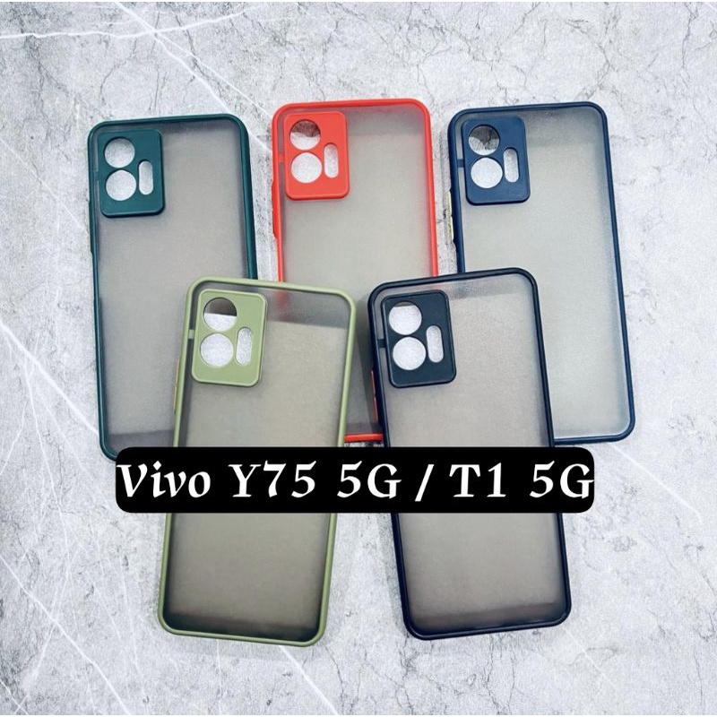 Softcase Dove Vivo Y75 5G / T1 5G My Choice Matte Fuze Case Full Colour PsS-