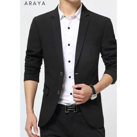 JAS PRIA JAS RESMI JAS NIKAH BAHAN JETBLACK