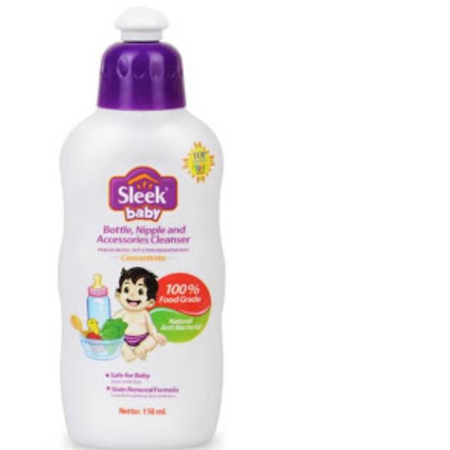 Sabun cuci botol bayi sleek 150 ml