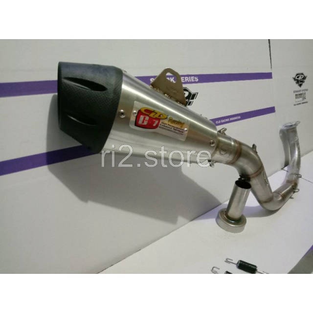 KNALPOT CLD RACING TYPE C7 INLET 50MM NEW VARIO 125/VARIO 150