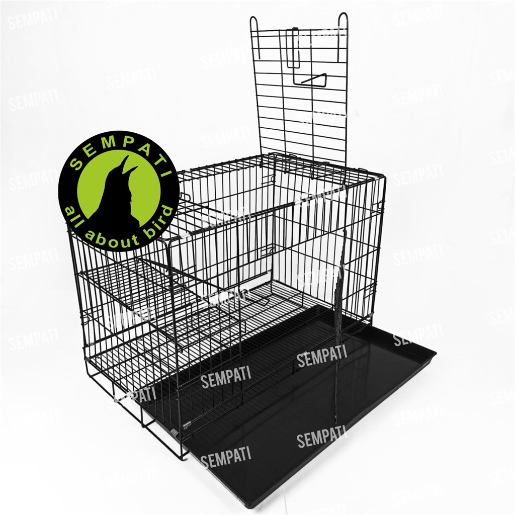 KANDANG KUCING PET CARGO SIZE 75 X 55 CM XL JUMBO KANDANG KUCING KITTEN KANDANG KUCING BESI MURAH SANGKAR KANDANG RUMAH TEMPAT TIDUR KUCING ANJING KELINCI SUGAR GLIDER KDXLCAT-1