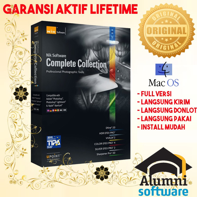 [FULL VERISON] Nik Collection 3 Mac Plugin - GARANSI AKTIVASI